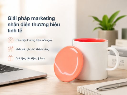 Top 5+ ly cốc sứ quà tặng được doanh nghiệp lựa chọn 1 Ly cốc sứ quà tặng là giải pháp marketing cho thương hiệu của doanh nghiệp