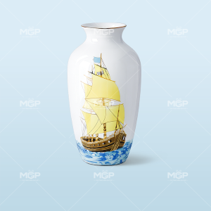 Lọ hoa thuận buồm gốm sứ Bát Tràng cao cấp